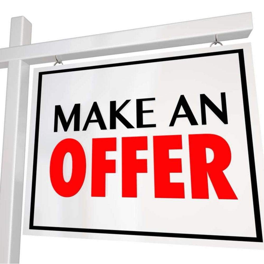 Most Reasonable Offers Accepted
